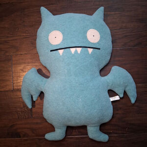 Vintage Uglydoll Ice Bat Plush 20in